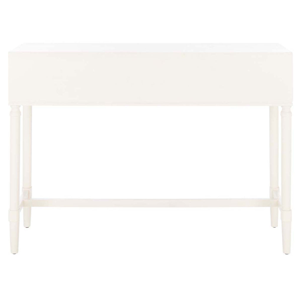 Safavieh Estella 4Drw Console Table - Distrssed White