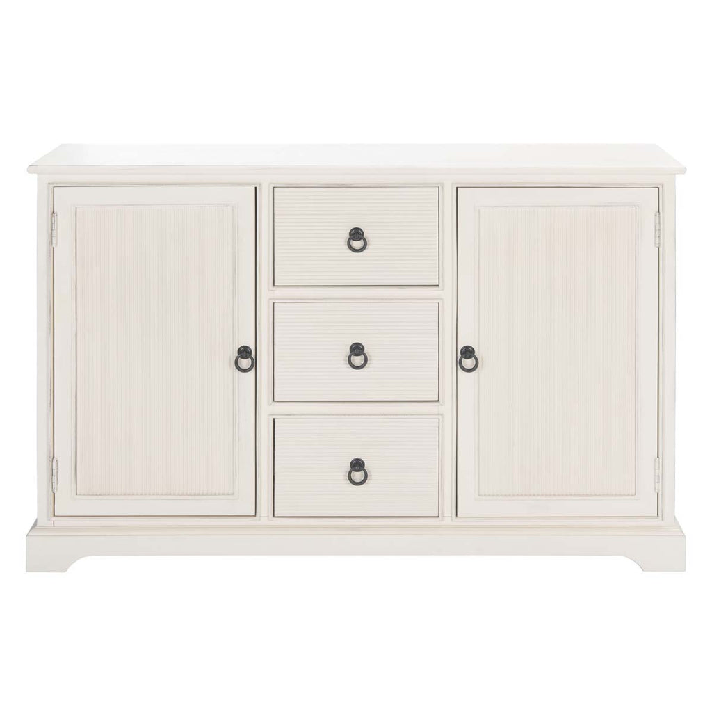 Safavieh Adiland 2Dr 3Drw Sideboard-Distressed White