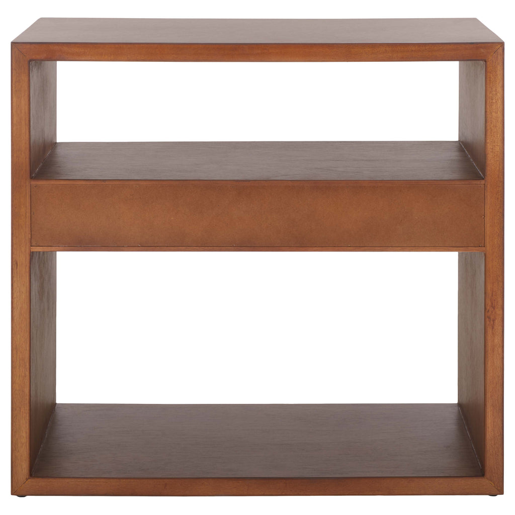 Safavieh Munson 2 Shelf 1 Drawer Console Table - Natural