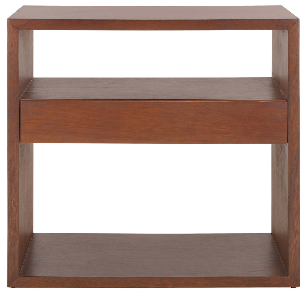 Safavieh Munson 2 Shelf 1 Drawer Console Table - Natural