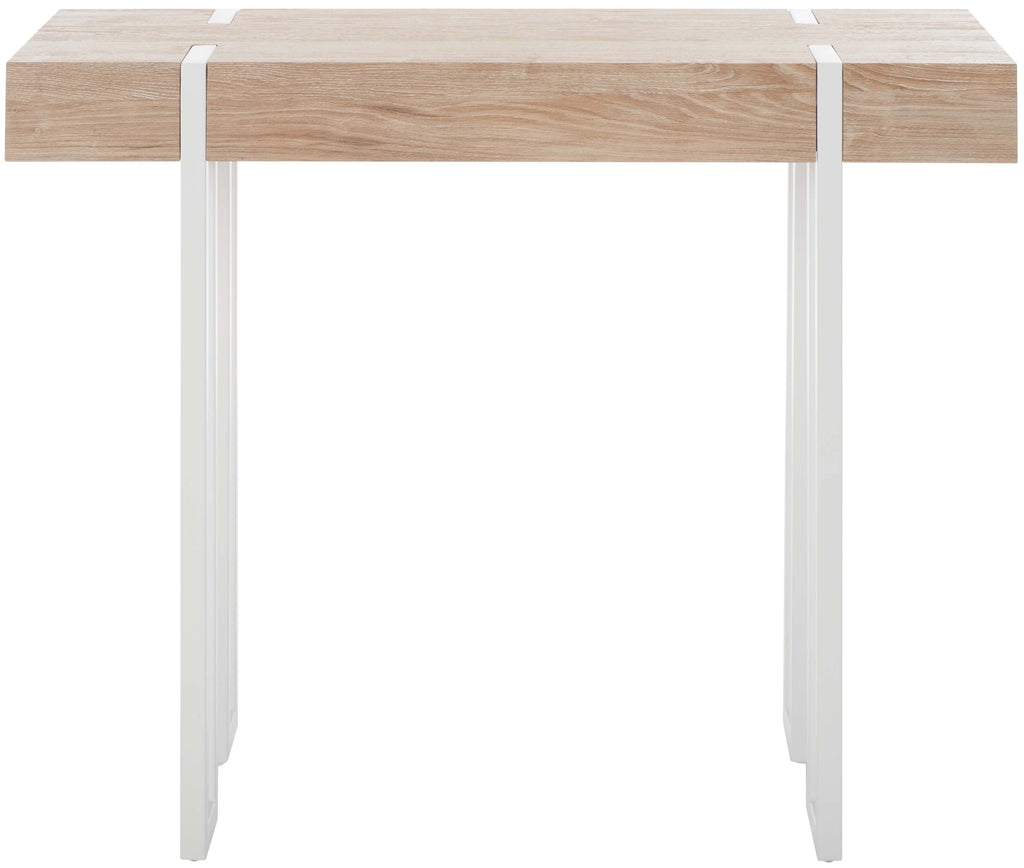 Safavieh Aberton Console Table  - Natural / White