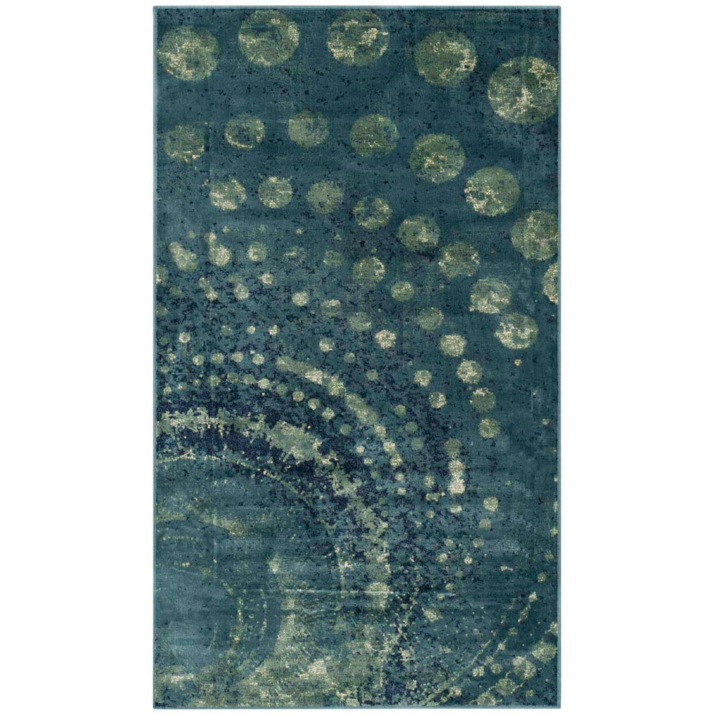 Safavieh Constellation Vintage Rug Collection CNV749-2224 - Turquoise / Multi