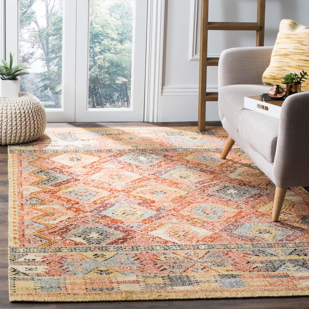 Safavieh Canyon Rug Collection CNY115C - Red / Multi