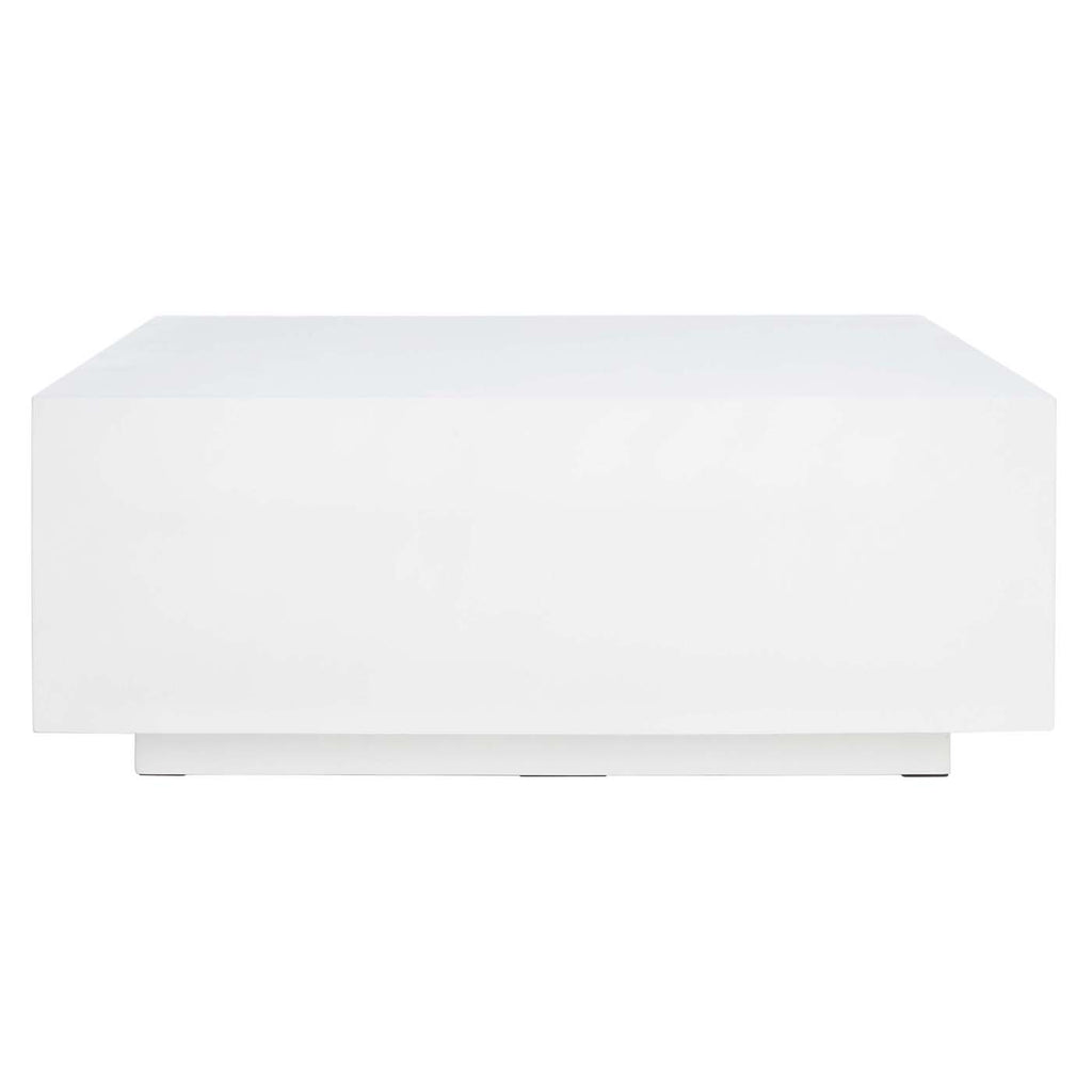 Safavieh Tatum Square Coffee Table - White