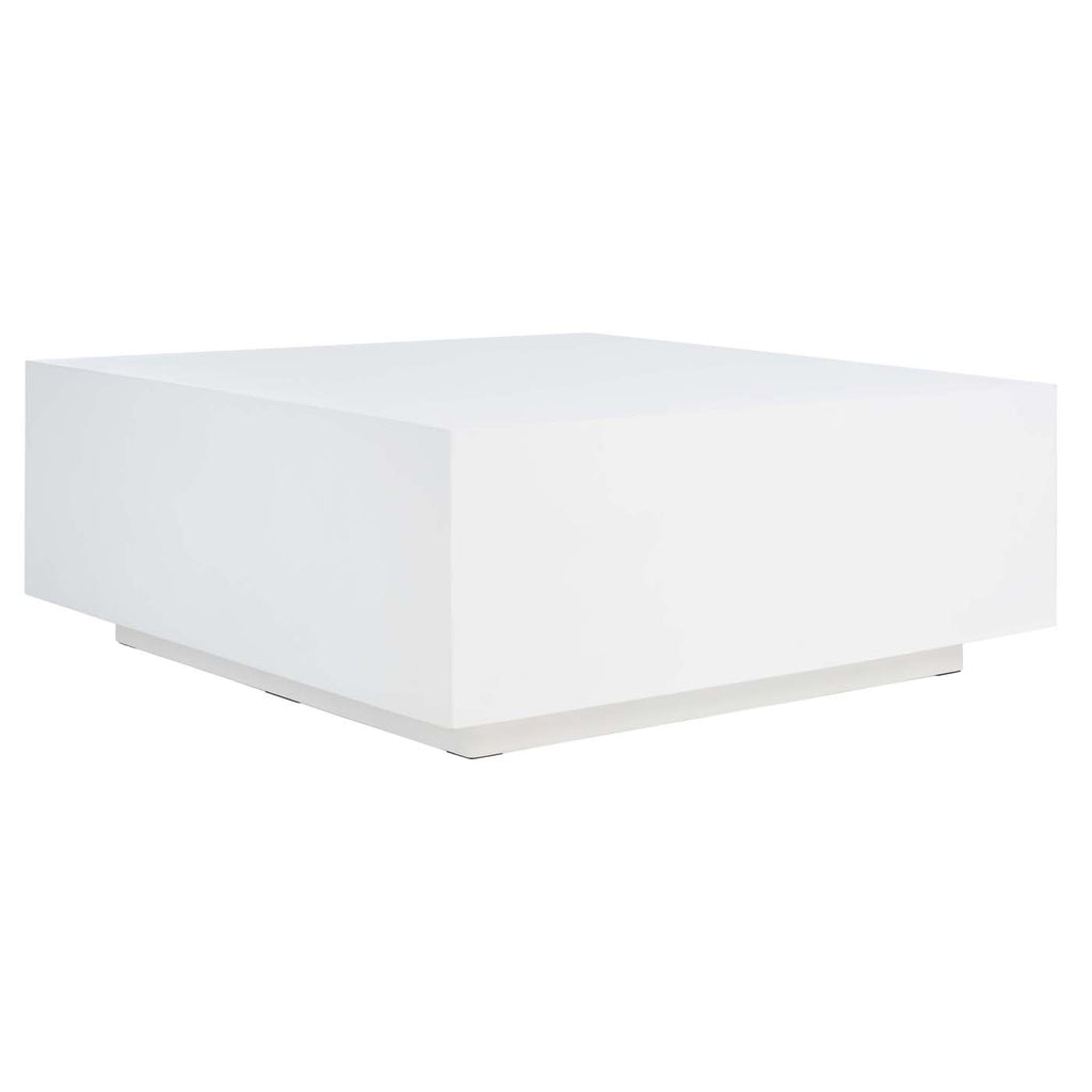 Safavieh Tatum Square Coffee Table - White