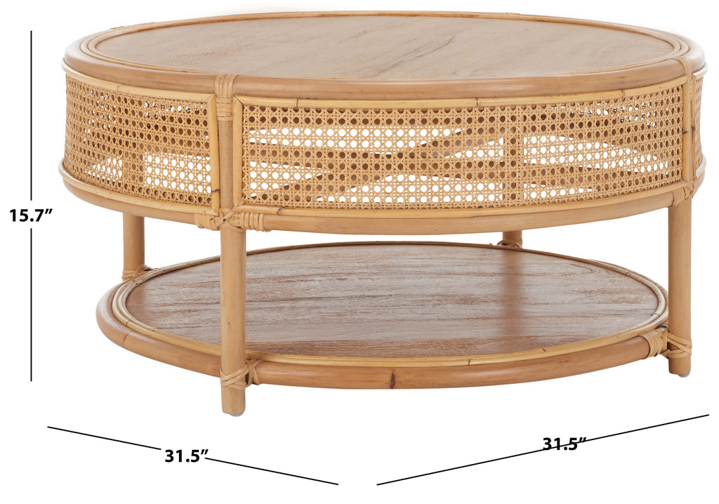 Safavieh Arvid Coffee Table - Natural