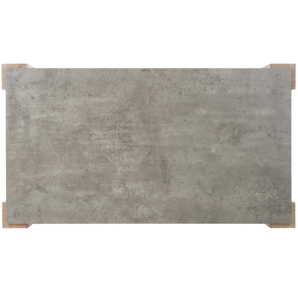 Safavieh Coromio Coffee Table - Light Grey / Natural