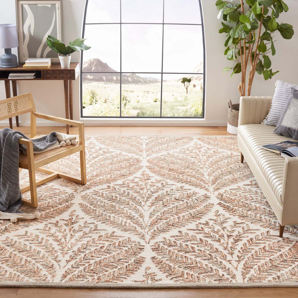 Safavieh Capri Rug Collection CPR208T - Ivory / Brown