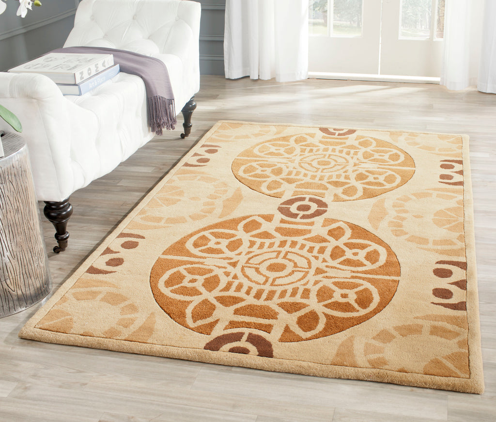 Safavieh Capri Rug Collection CPR353B - Gold / Multi