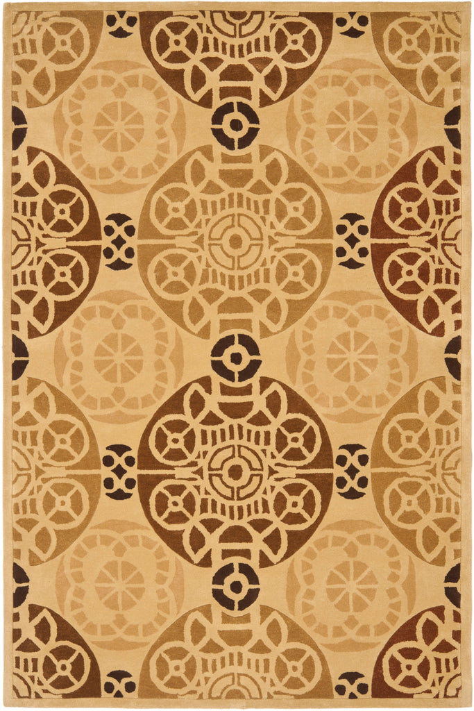 Safavieh Capri Rug Collection CPR353B - Gold / Multi