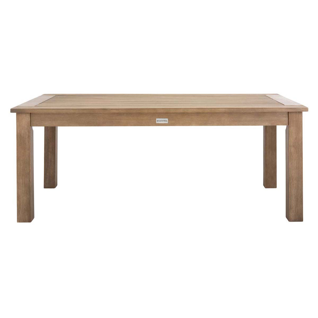 Safavieh Couture Santa Cruz Patio Coffee Table - Natural