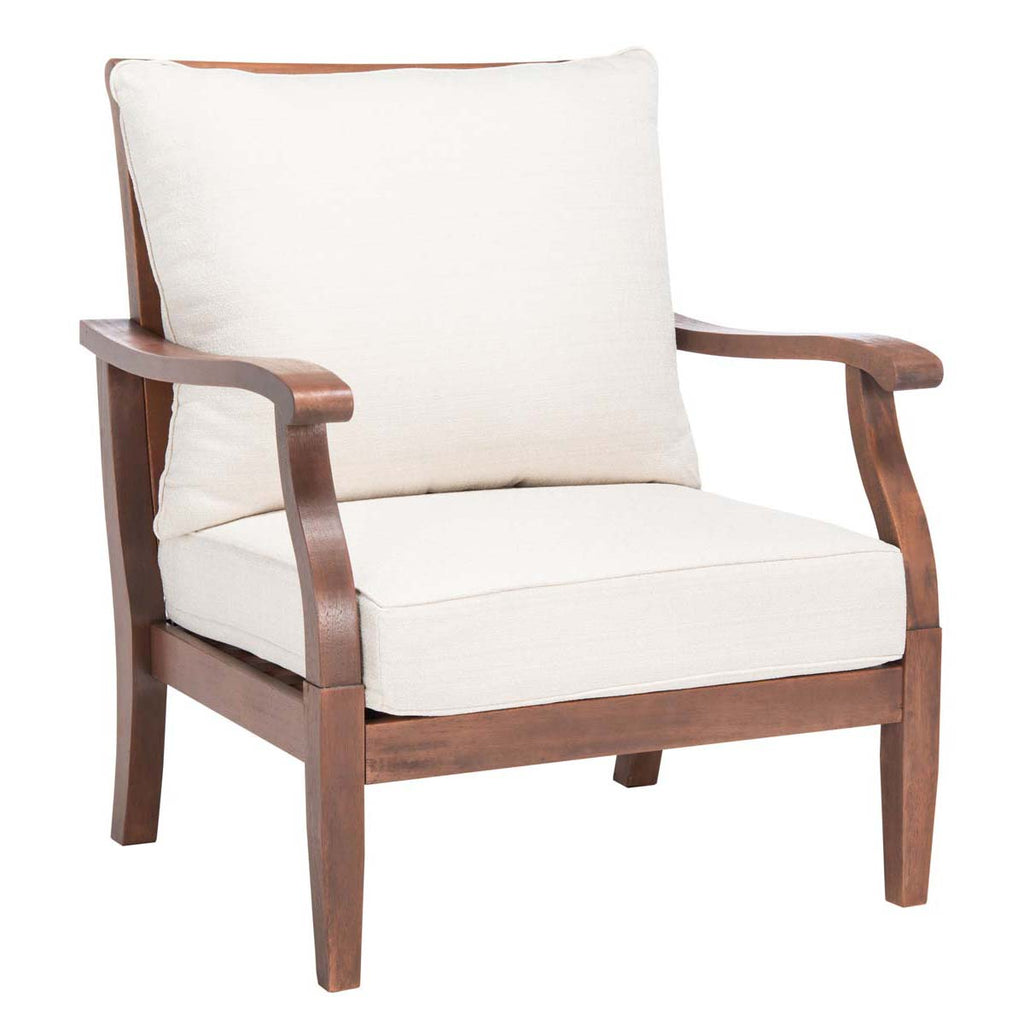 Safavieh Couture Payden Outdoor Accent Chair - Natural / Beige