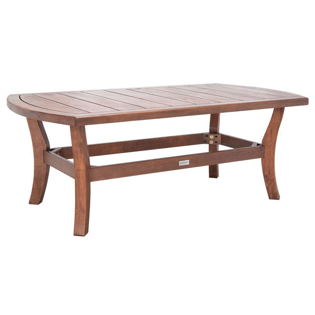 Safavieh Couture Payden Outdoor Coffee Table - Natural / Beige