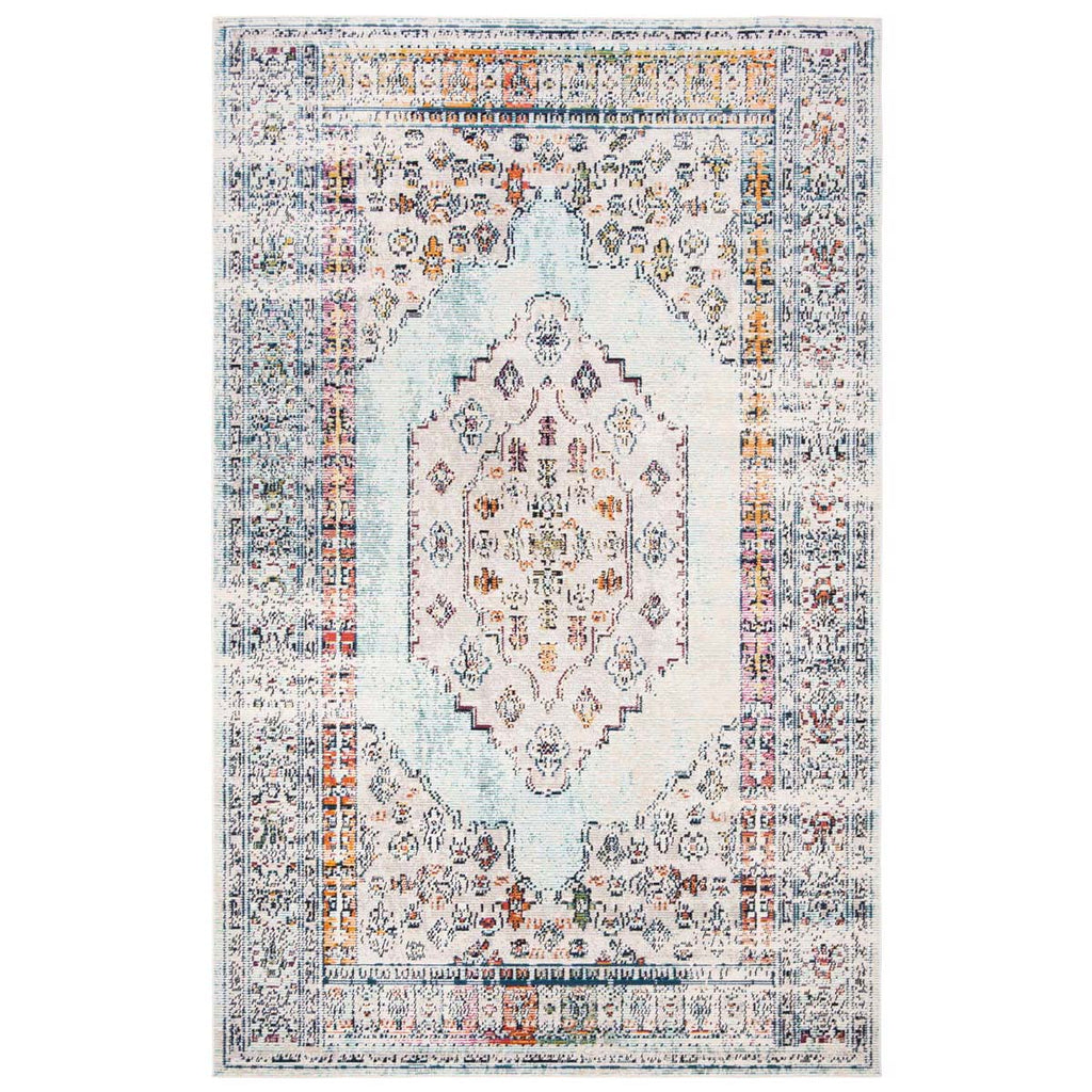 Safavieh Crystal Rug Collection CRS526M - Blue / Grey