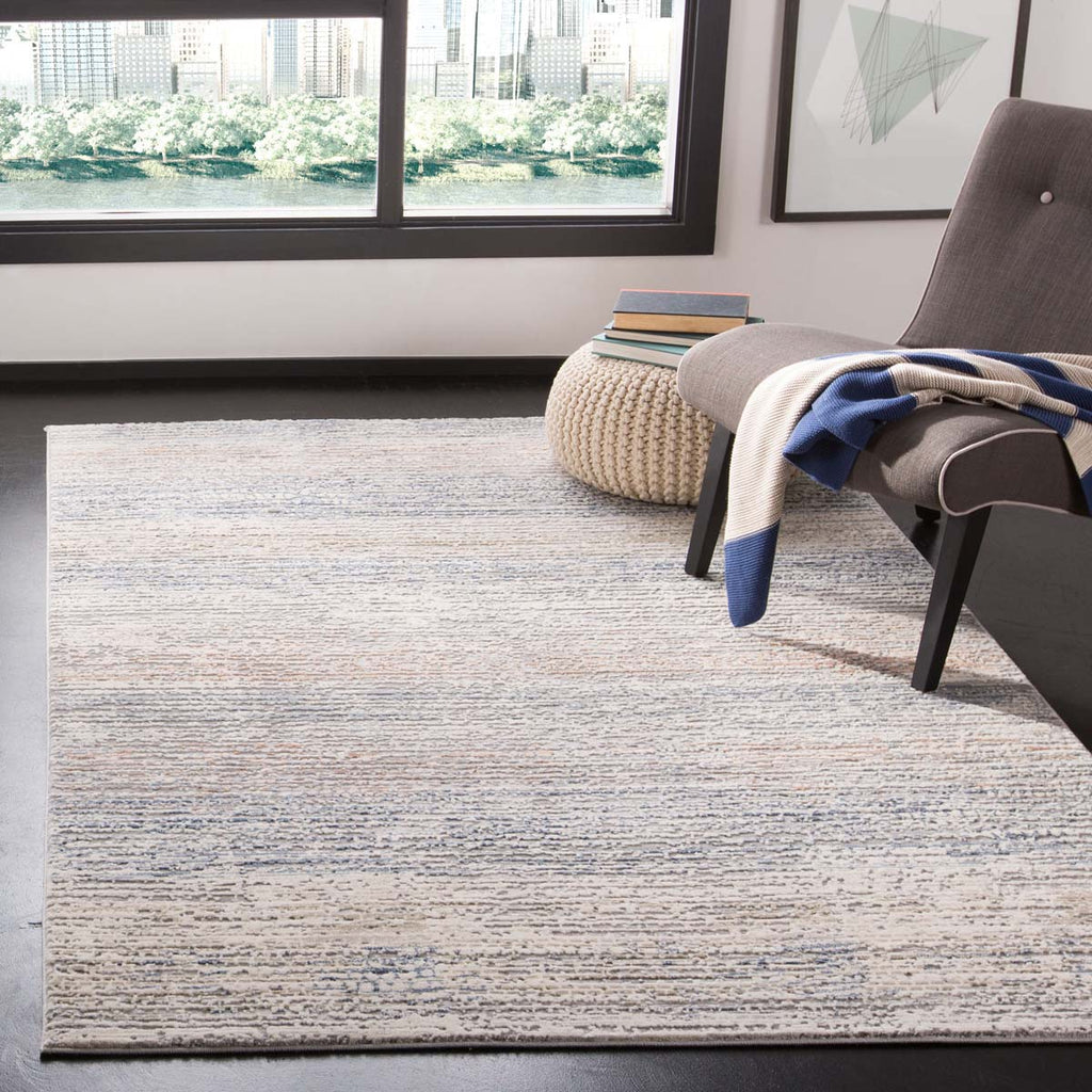 Safavieh Cosmopolitan 600 Rug Collection CSM682A - Cream / Light Grey