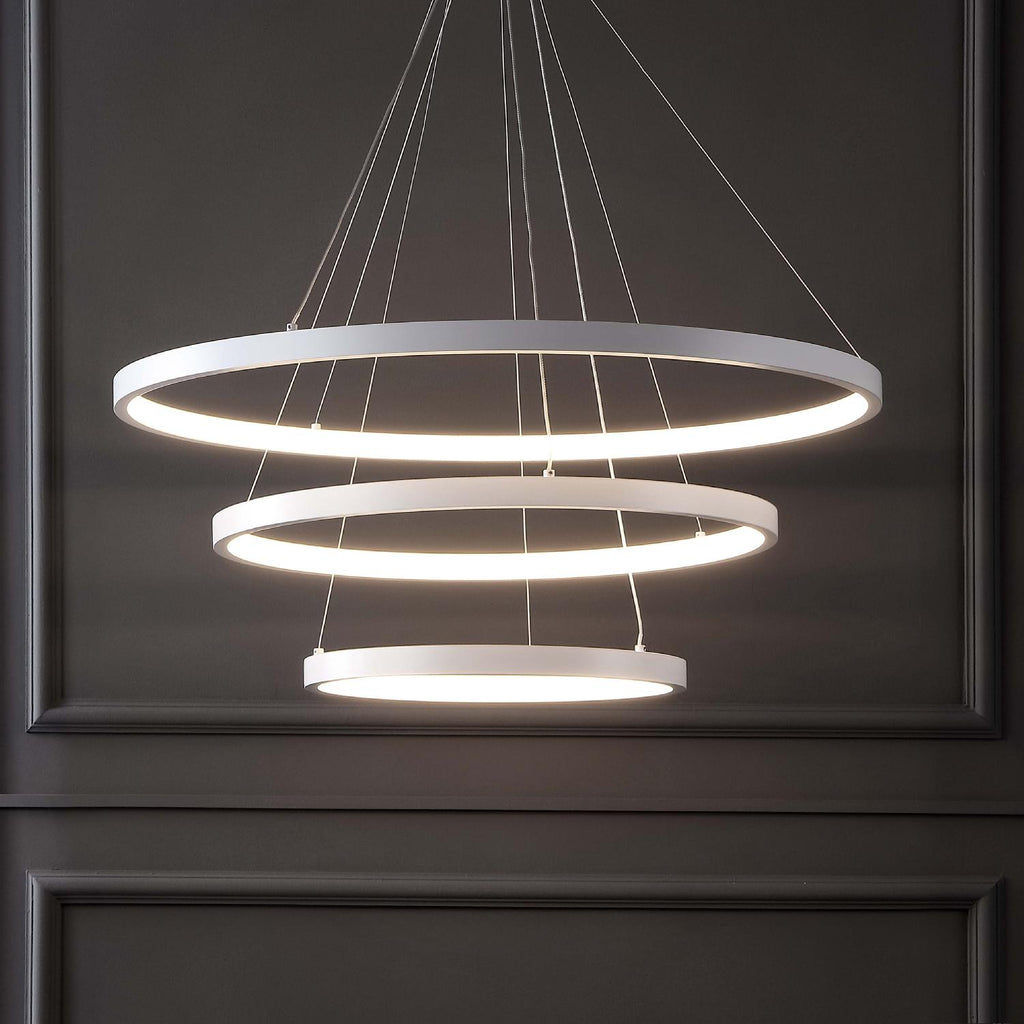 Safavieh Couture Meranda 3 Tier Chandelier - White