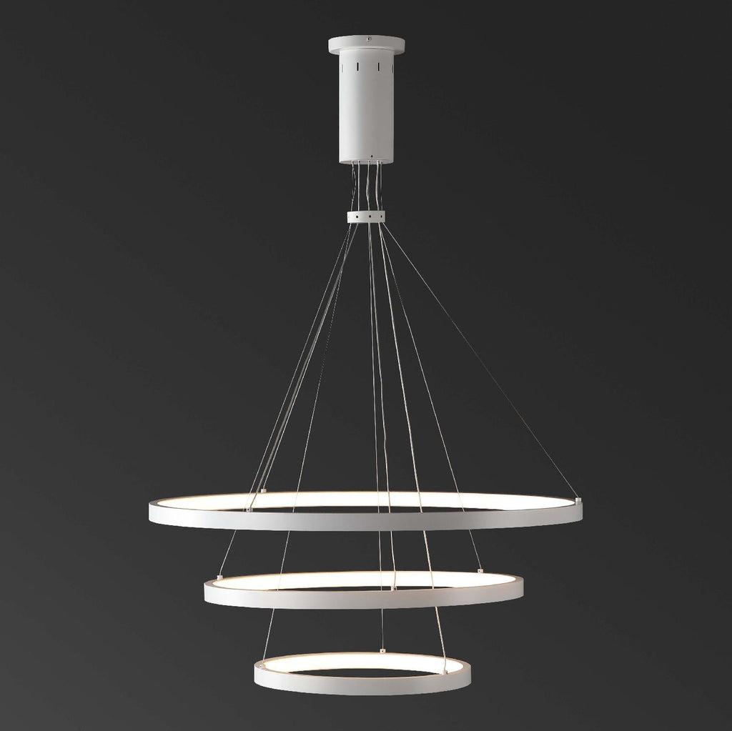 Safavieh Couture Meranda 3 Tier Chandelier - White