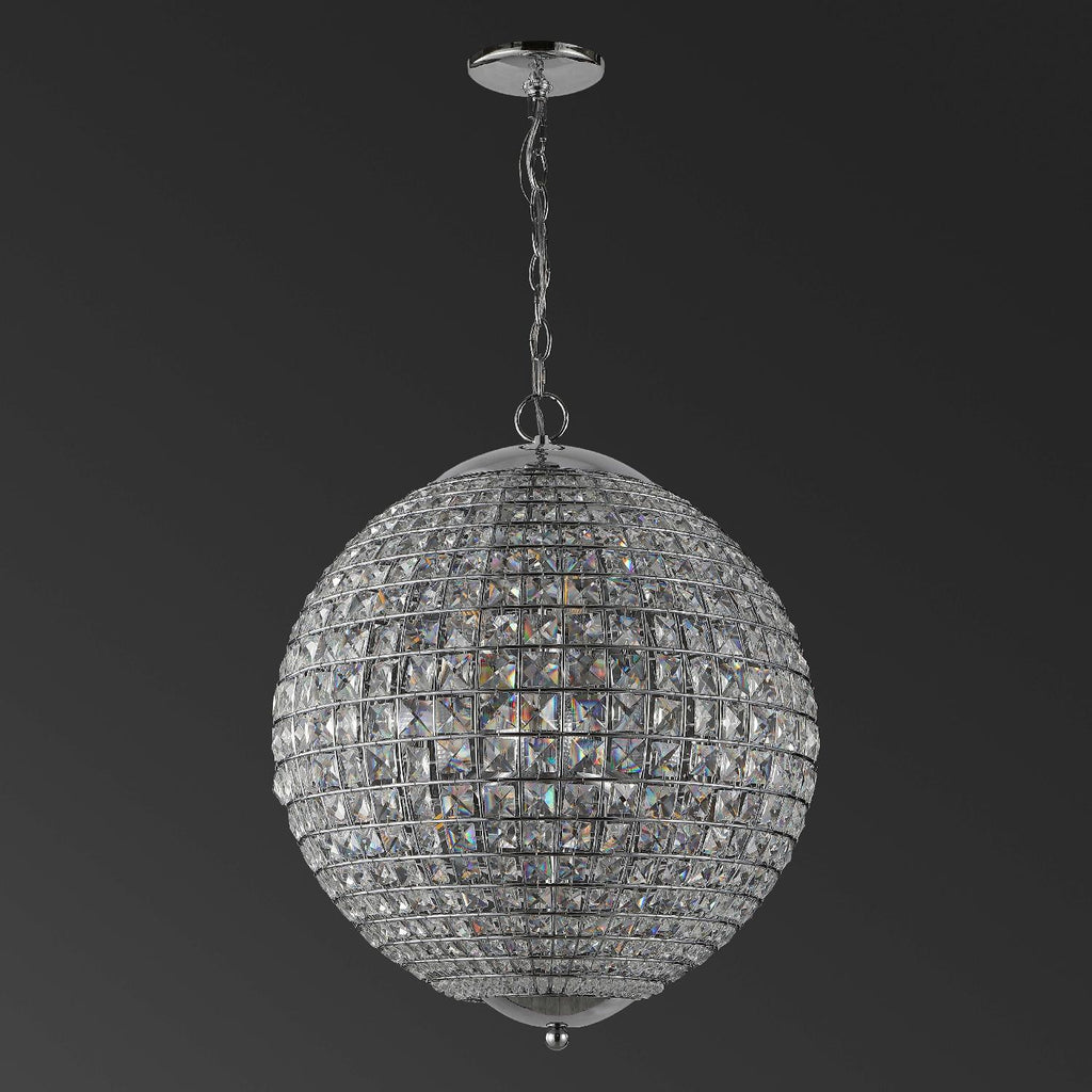 Safavieh Couture Francois Sm Crystal Chandelier - Chrome