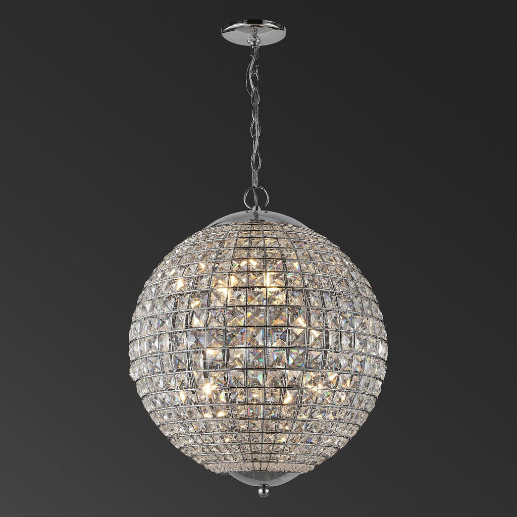 Safavieh Couture Francois Sm Crystal Chandelier - Chrome