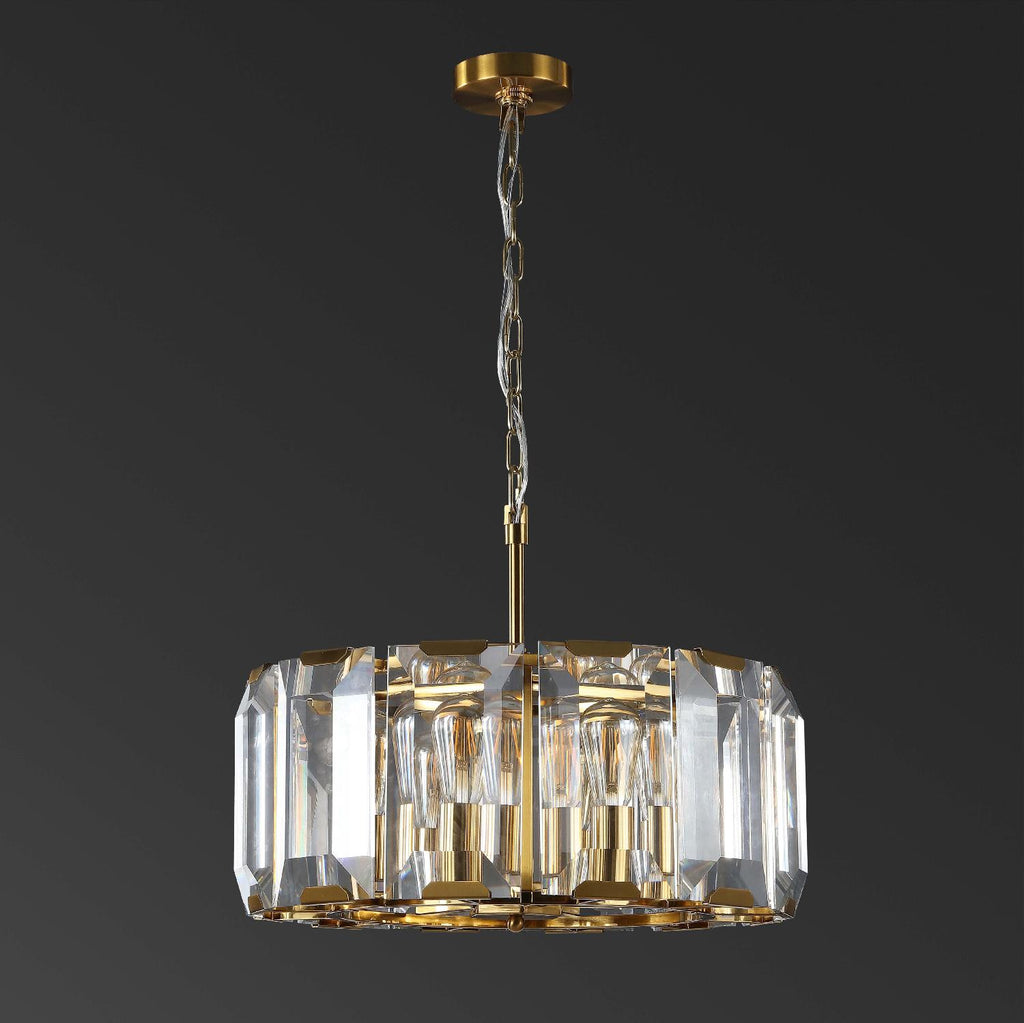 Safavieh Couture Symone Glass Chandelier - Gold