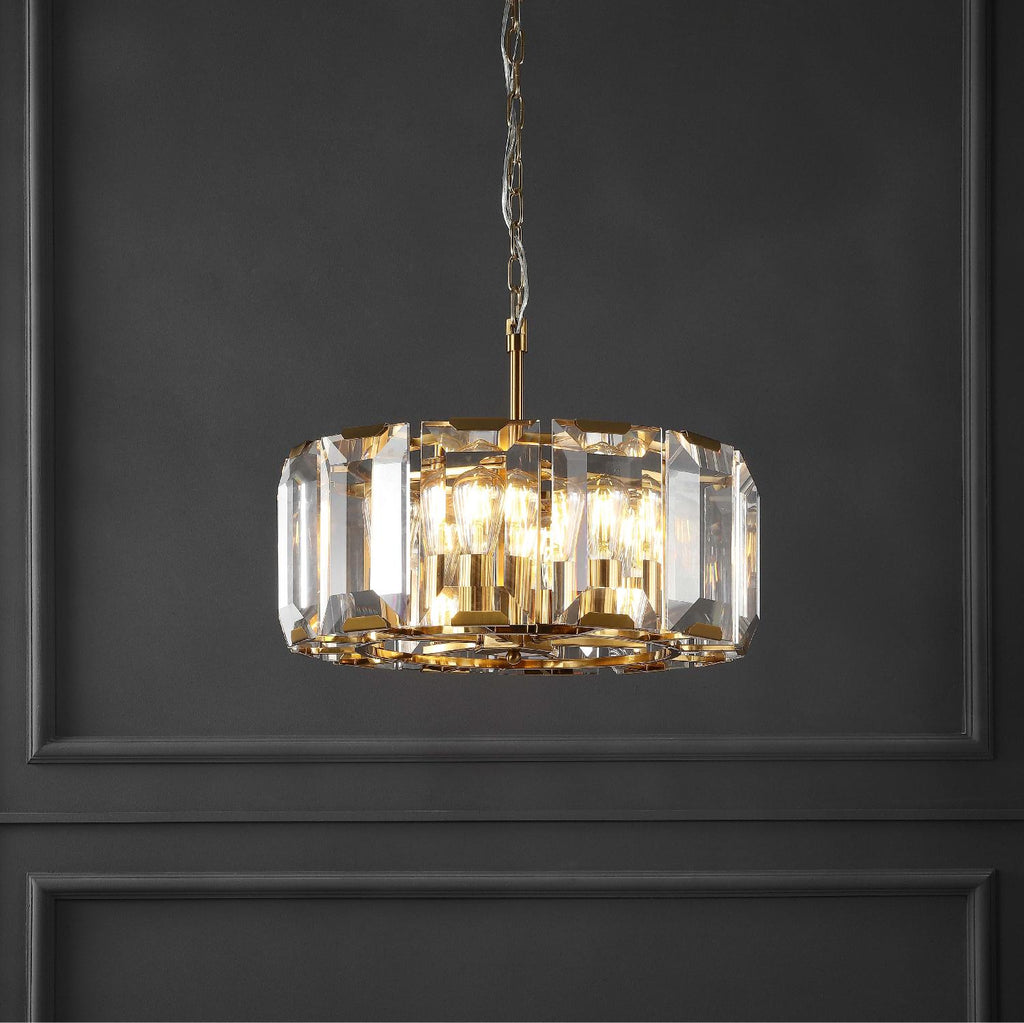 Safavieh Couture Symone Glass Chandelier - Gold