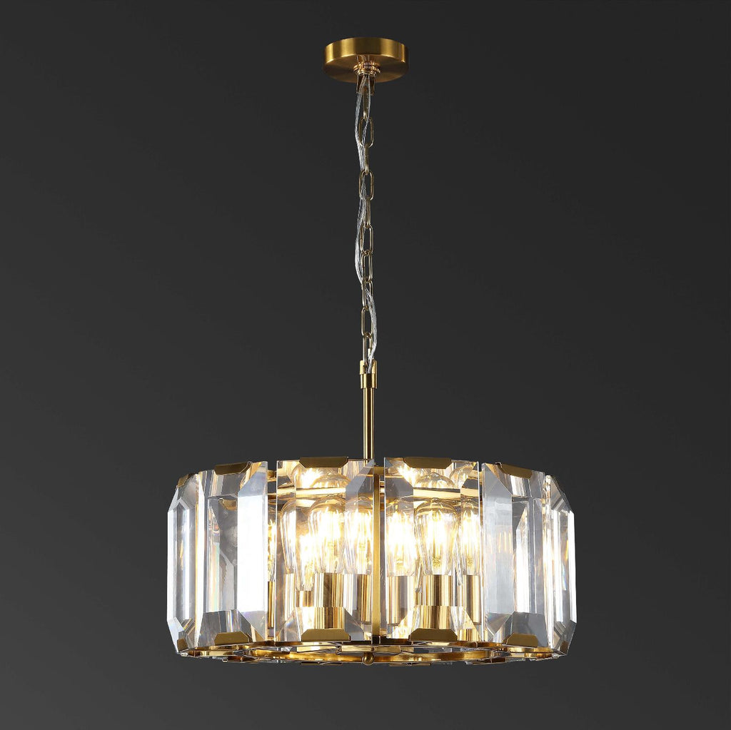 Safavieh Couture Symone Glass Chandelier - Gold