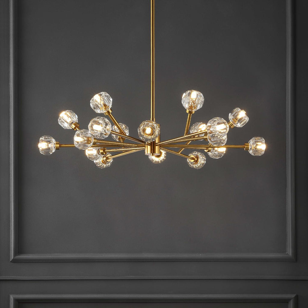 Safavieh Couture Breyer Crstal Chandelier - Gold