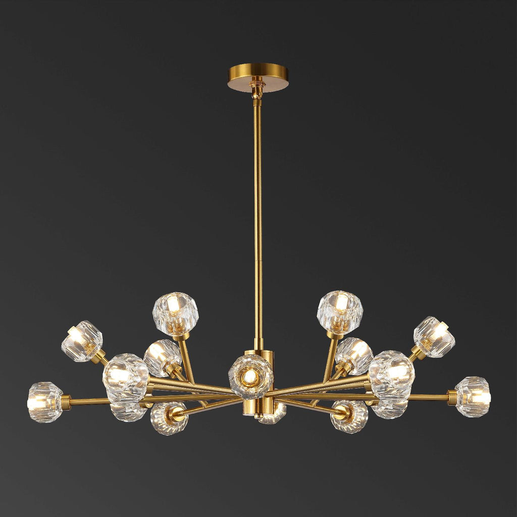 Safavieh Couture Breyer Crstal Chandelier - Gold