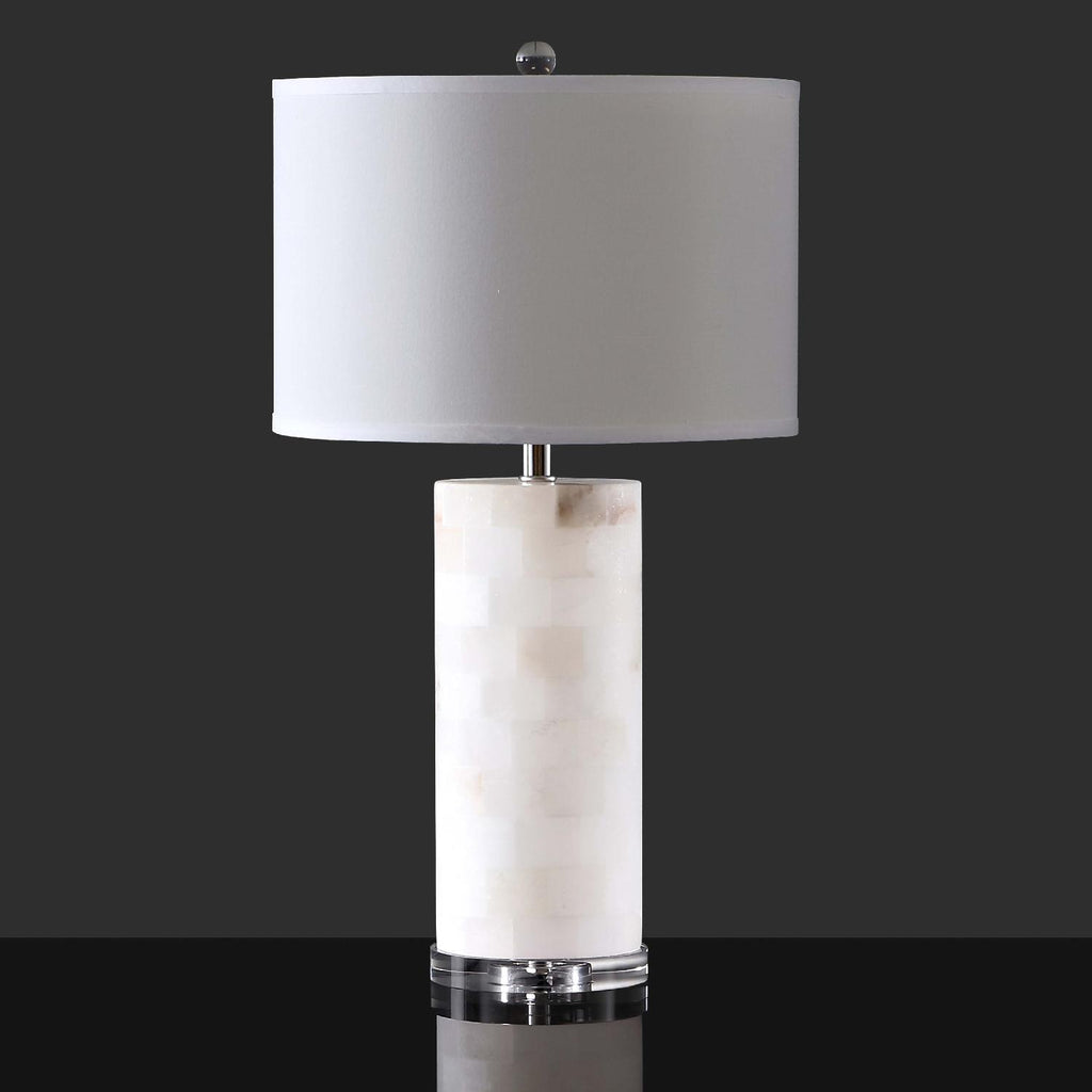 Safavieh Couture Massey Rd Alabaster Table Lamp - White