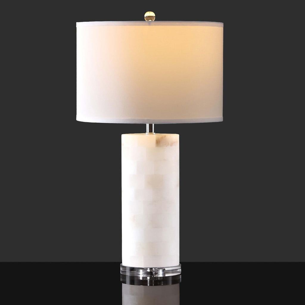 Safavieh Couture Massey Rd Alabaster Table Lamp - White