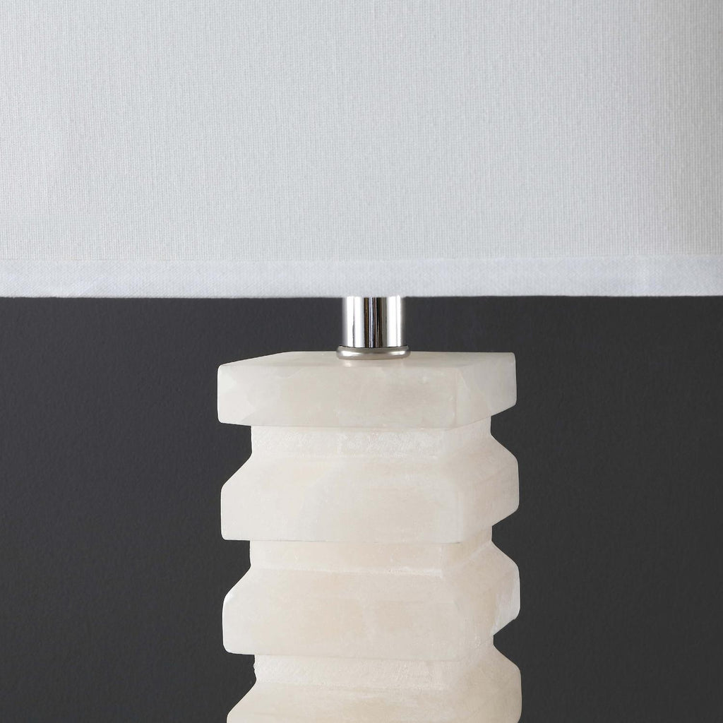 Safavieh Couture Anita Alabasyer Table Lamp -  White