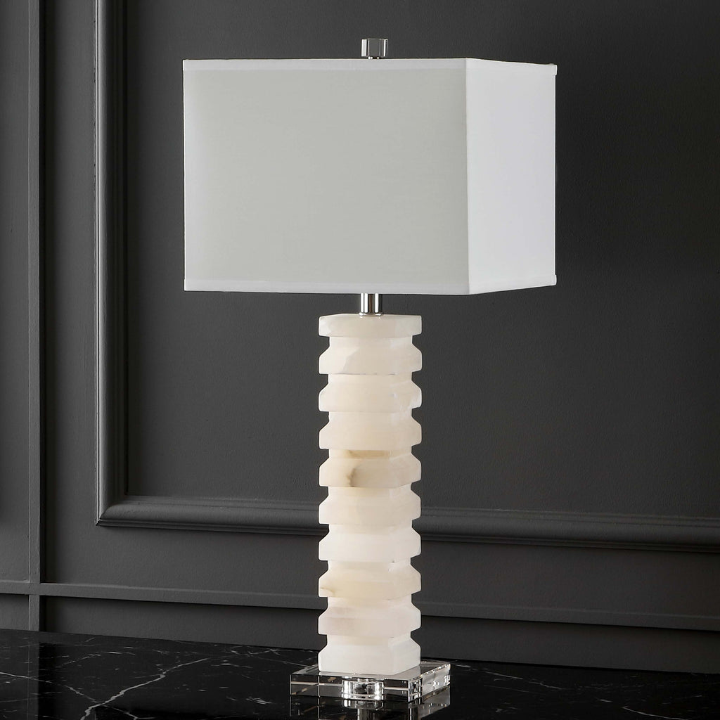 Safavieh Couture Anita Alabasyer Table Lamp -  White