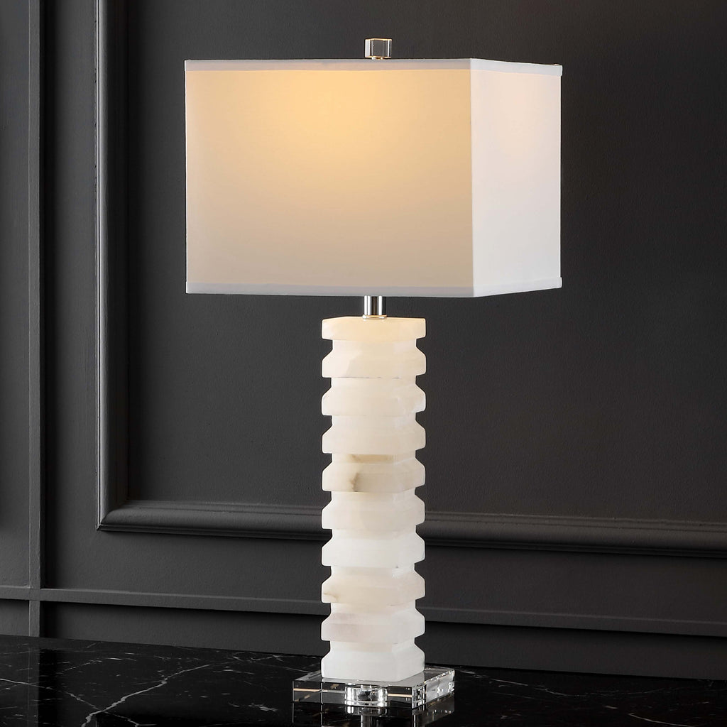 Safavieh Couture Anita Alabasyer Table Lamp -  White