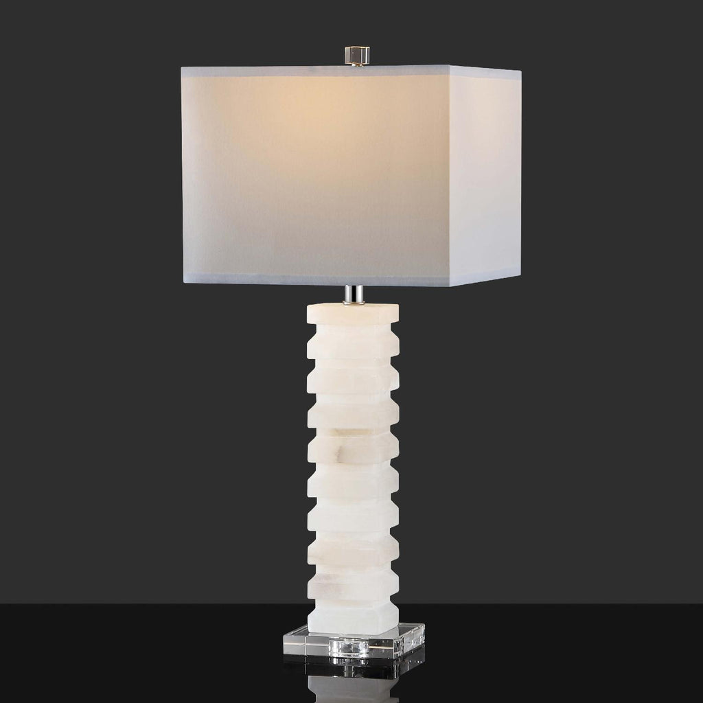 Safavieh Couture Anita Alabasyer Table Lamp -  White