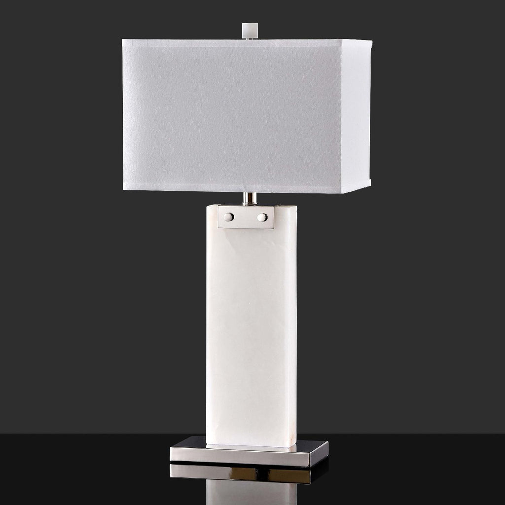 Safavieh Couture Morgen Alabaster Table Lamp - White