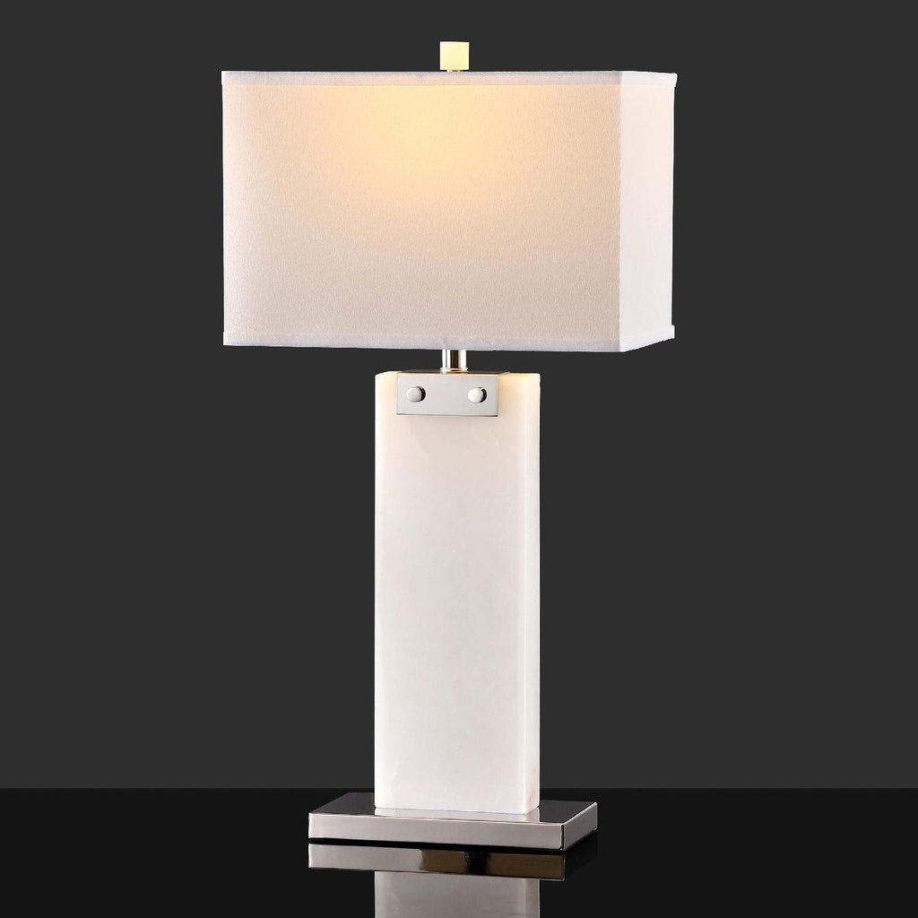 Safavieh Couture Morgen Alabaster Table Lamp - White