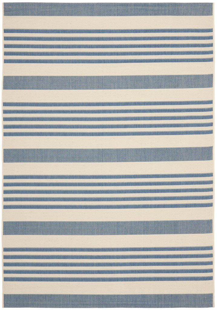 Safavieh Courtyard Rug Collection: CY6062-233 - Beige / Blue