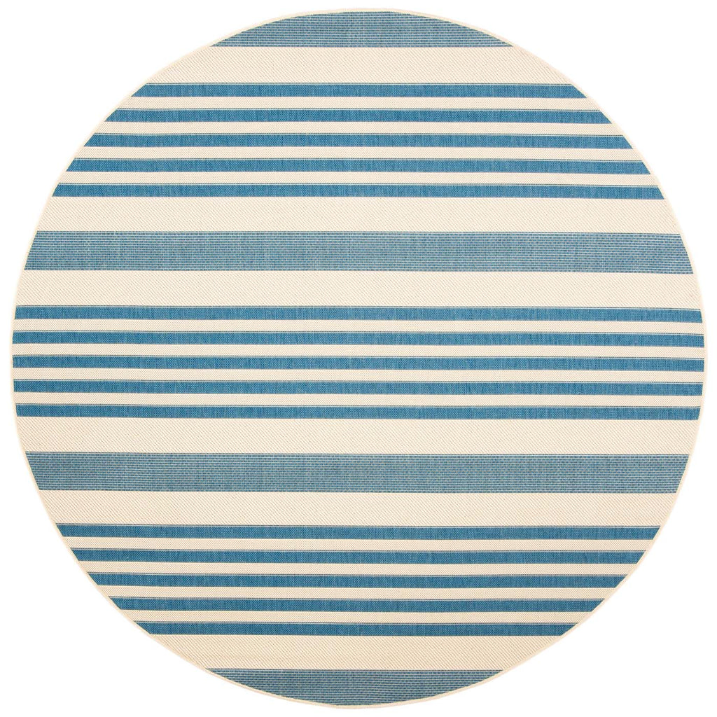 Safavieh Courtyard Rug Collection: CY6062-233 - Beige / Blue