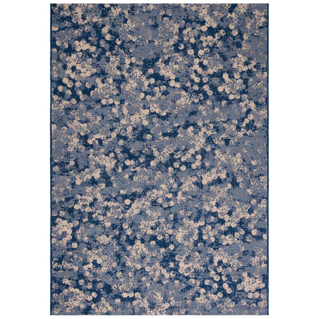 Safavieh Courtyard Rug Collection: CY6333-25821 - Navy / Beige