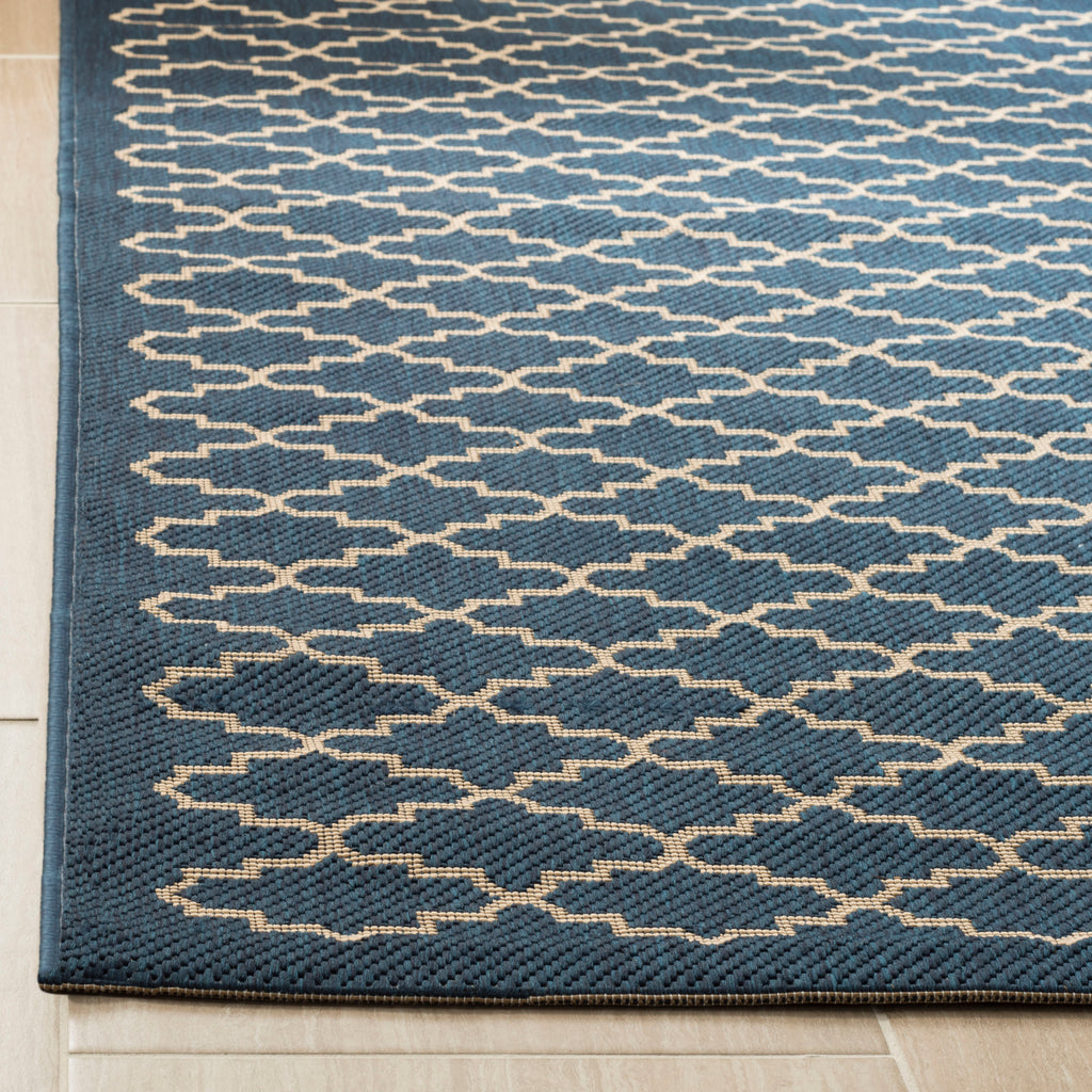 Contemporary Area Rug, CY6919-268, 160 X 230 cm in Navy / Beige