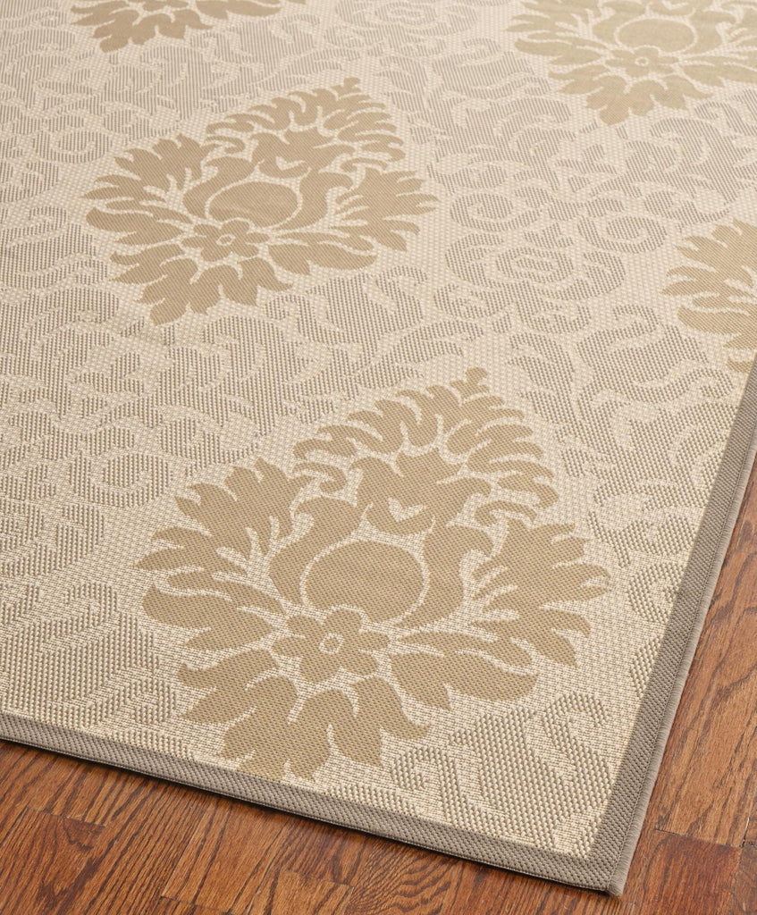 Contemporary Area Rug, CY7133-79A21, 90 X 150 cm in Beige / Dark Beige