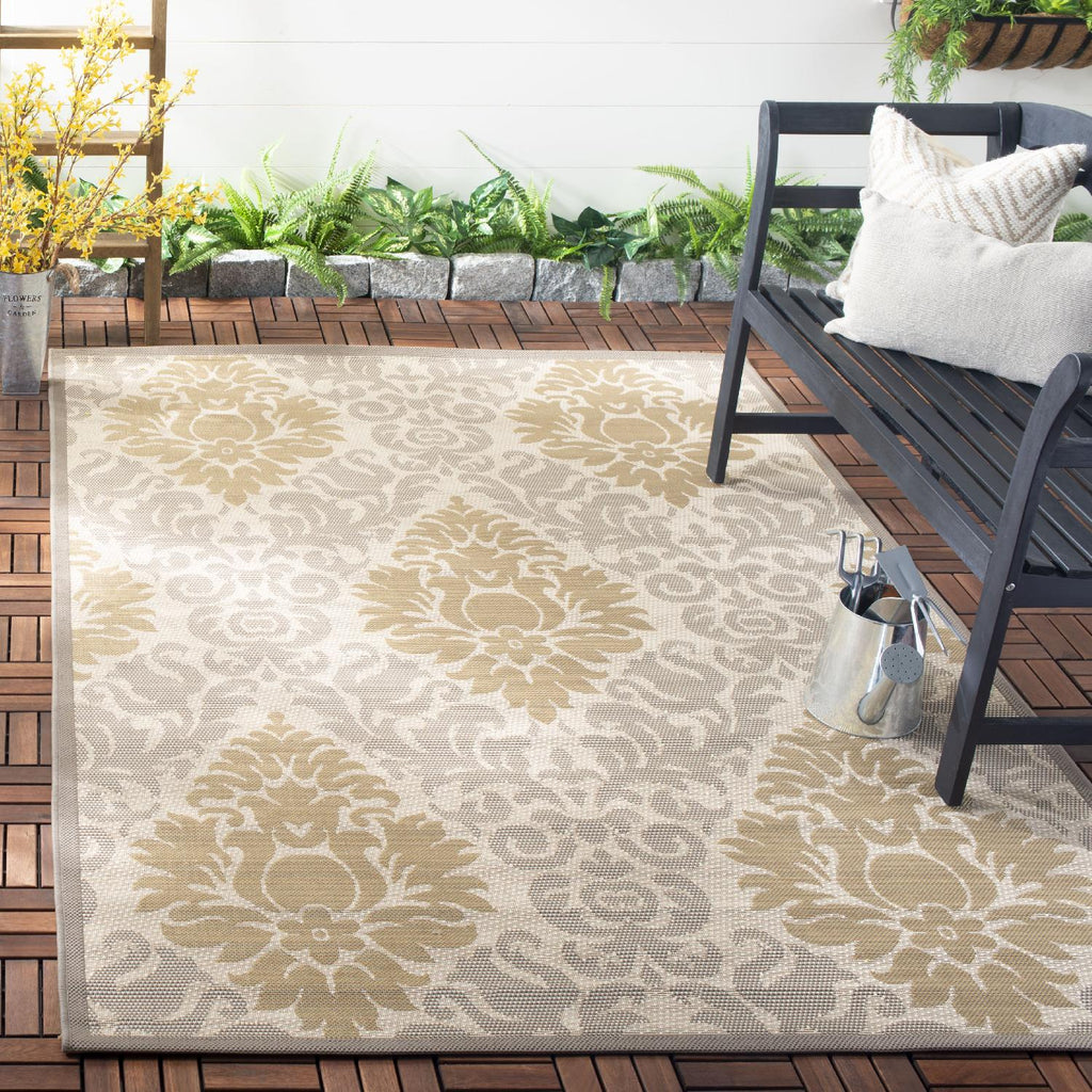 Contemporary Area Rug, CY7133-79A21, 90 X 150 cm in Beige / Dark Beige