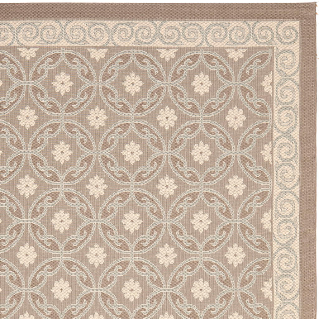 Contemporary Area Rug, CY7810-97A18, 120 X 180 cm in Dark Beige / Light Beige