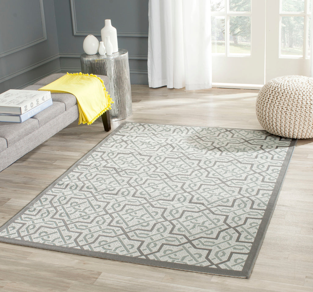 Contemporary Area Rug, CY7931-78A18, 160 X 230 cm in Light Grey / Anthracite