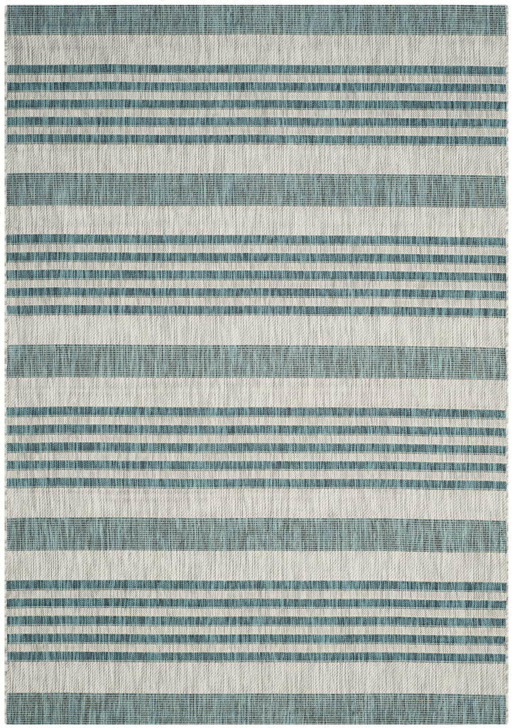 Contemporary Area Rug, CY8062-37212, 160 X 230 cm in Grey / Blue