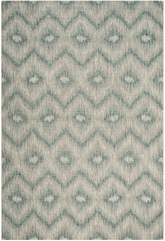 Contemporary Area Rug, CY8463-37212, 200 X 300 cm in Grey / Blue