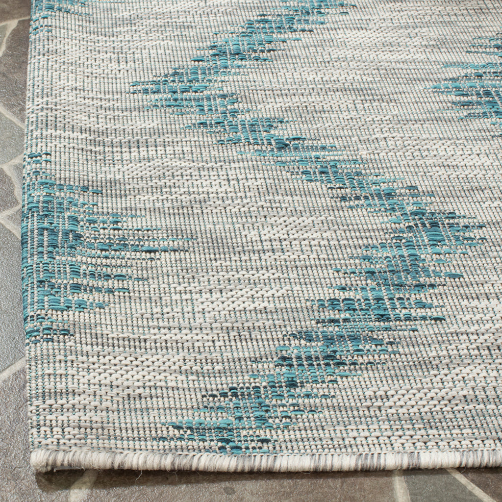 Contemporary Area Rug, CY8463-37212, 243 X 335 cm in Grey / Blue