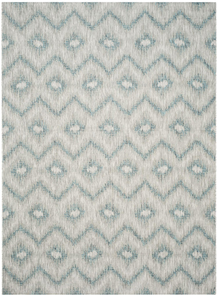 Contemporary Area Rug, CY8463-37212, 243 X 335 cm in Grey / Blue