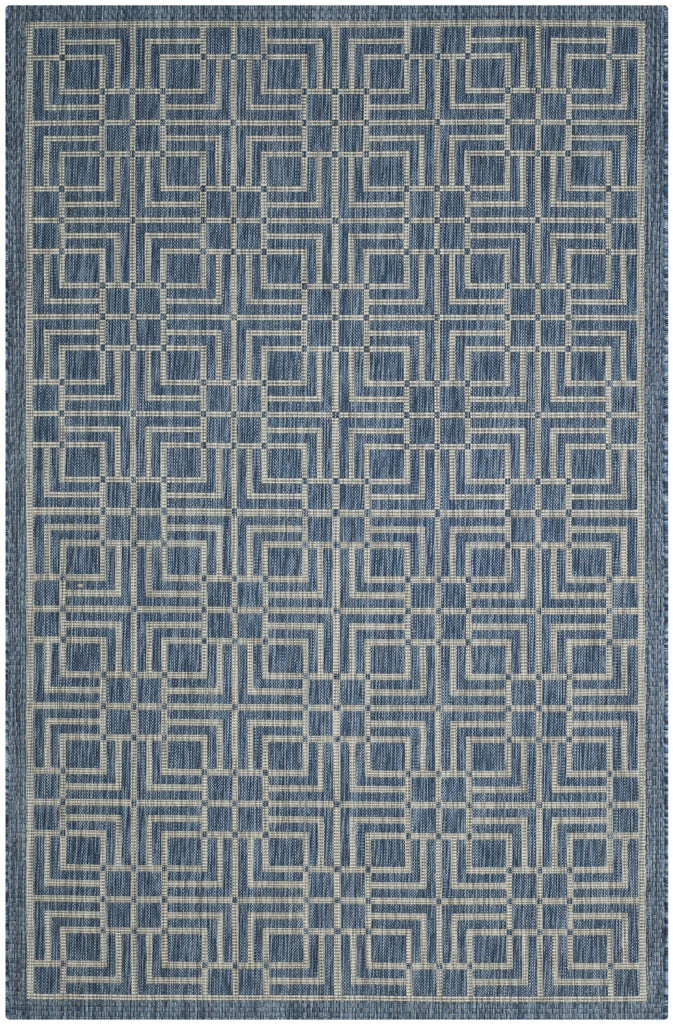 Contemporary Area Rug, CY8467-36821, 160 X 230 cm in Navy / Grey