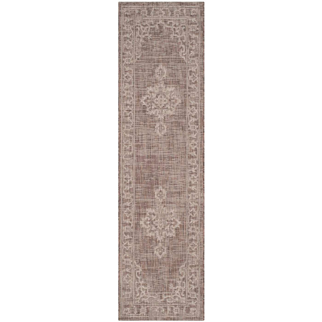 Safavieh Courtyard Rug Collection: CY8481-37221 - Blue / Grey